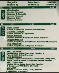 Pizza Star menu 1