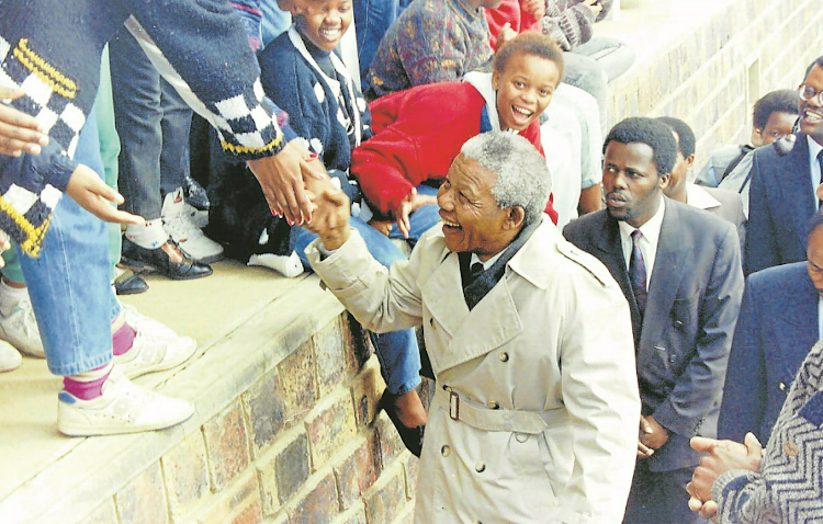 In celebration of Nelson Mandela’s centenary celebrations, the Amathole Museum in King William’s Town will be hosting a photo exhibit titled Mandela @ All Saints, on Wednesday. The exhibition showcases 15 photographs of Mandela's visit to All Saints College in 1992.