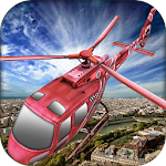 Cover Image of Download City Helicopter Fly Simulation 1.1.0 APK