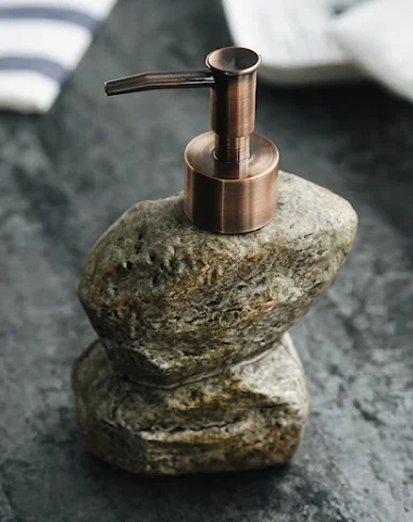 Keramik Retro Stone Seifenspender f - 1