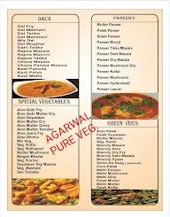 Agarwal Snacks & Fast Food menu 2