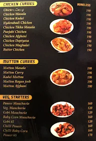 Hyderabad Zyqa Restaurant menu 2