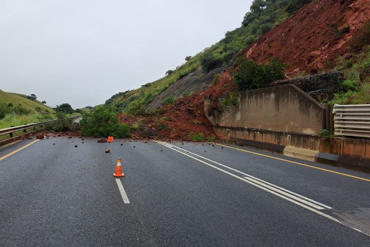 Mpumalanga is experiencing road disruptions due to rockfalls amid heavy rains.