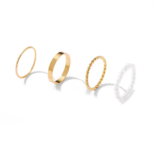 Title 2, Combination Personality INS Cool Wind Ring Set....