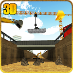 Cover Image of Download Bridge Builder Crane Underpass 1.0.1 APK