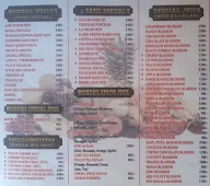 Patil Juice Centre menu 2