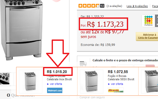 Alerta de ofertas e descontos