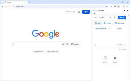 GE Translator screenshot 1