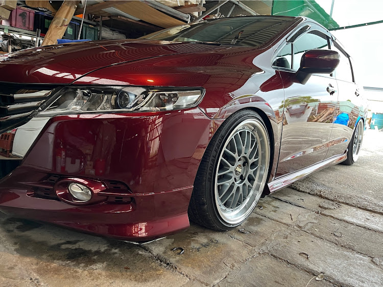 オデッセイの愛車の差し色・洗車・DIY・コーティング・キーパーコーティングに関するカスタム事例の投稿画像5枚目