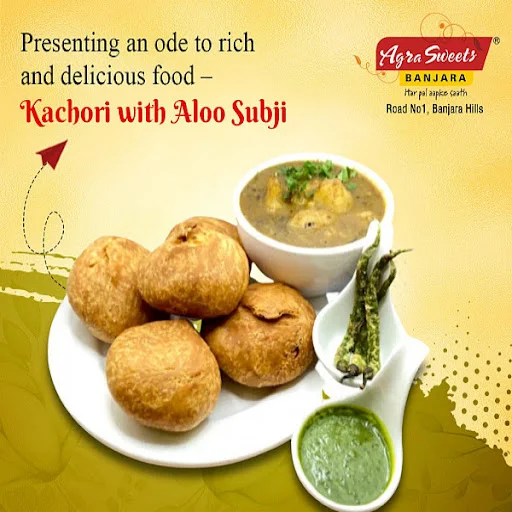 Kachori With Aloo Sabzi