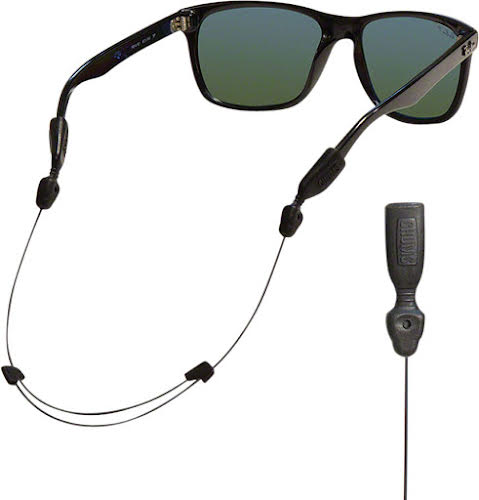 Chums Adjustable Orbiter Eyewear Retainer: Black, Sold Individually