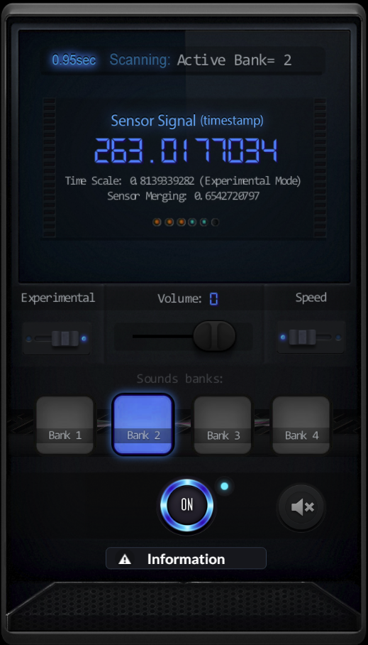 Sono X12 Ghost Box Screen 1