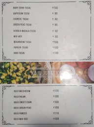 Tosai menu 1