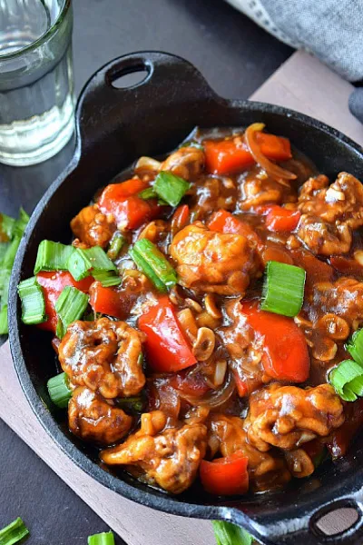 Mushroom Manchurian Gravy