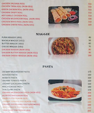 The Cafe Infinity menu 3