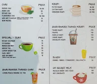 Chai Kaapi menu 1