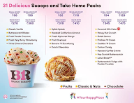 Baskin Robbins menu 5