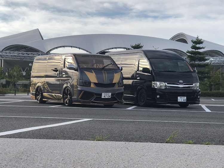 ハイエースのビッグスワン・外向きオーディオ・イベント・ダイコックに関するカスタム事例の投稿画像14枚目