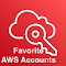 Item logo image for AWS SSO favorite AWS accounts