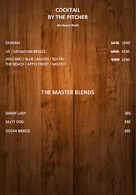 TDS Restro Lounge menu 1