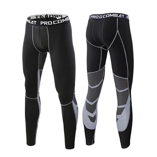 Title 2, Mens Lycra Compression Pants for Cycling. Enha...