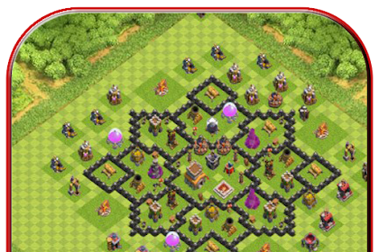 Base Coc Th 8 Terbaik Di Dunia