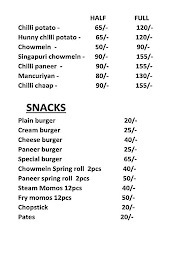 Bisht Food Corner menu 1