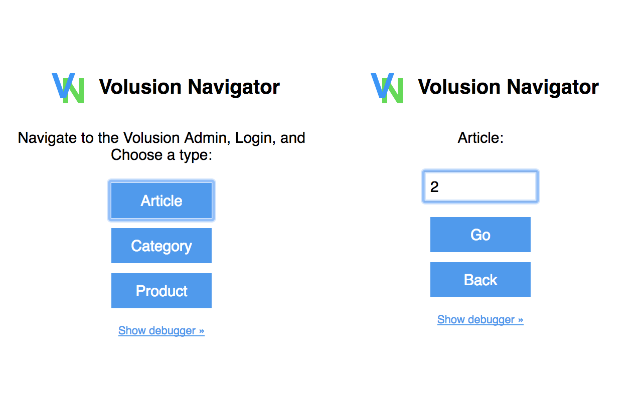 Volusion Navigator Preview image 1