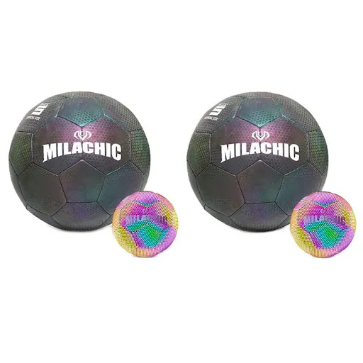 Title 1, Glow Reflective Football No. 4 and No. 5 for ni...