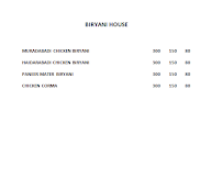 Biryani House menu 1