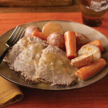 Slow Cooker Savory Pot Roast