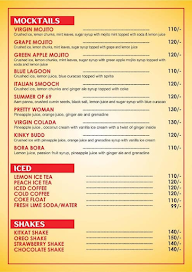 The Food Planet menu 1