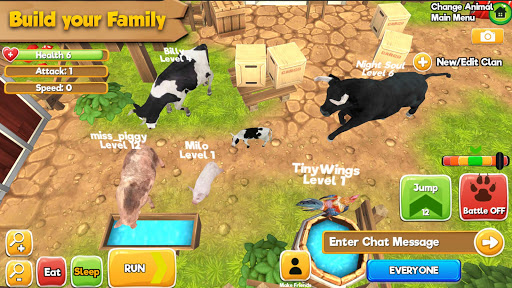 Télécharger Gratuit Farm Animal Family: Online Sim APK MOD (Astuce) screenshots 3
