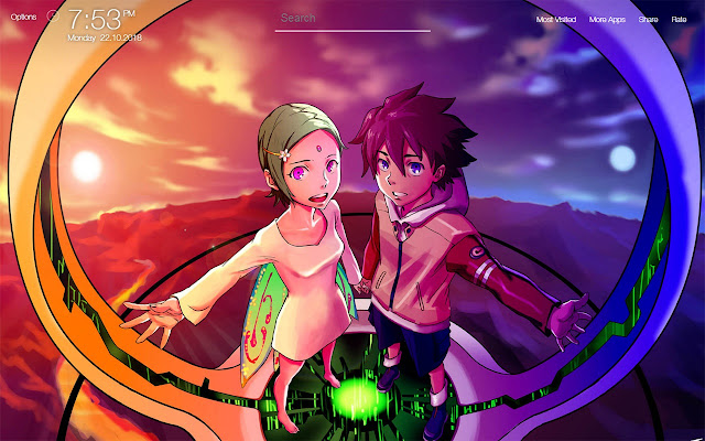 Eureka 7 Wallpapers FullHD New Tab