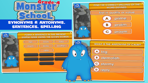 免費下載教育APP|Monsters Fourth Grade Learning app開箱文|APP開箱王