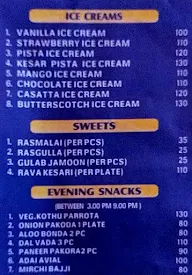 Adyar Anand Bhavan menu 5