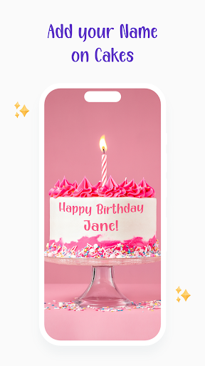 Screenshot Happy Birthday App