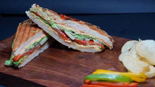 Farm Fresh Delight Focaccia Sandwich