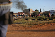 The Krugersdorp protests have spread to Munsieville.