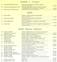 Karim's menu 2