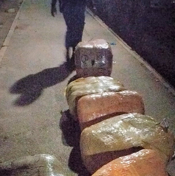 A truck driver was arrested with 200kgs of dagga outside Port Elizabeth on Sunday night