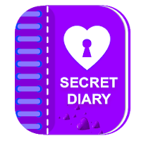 Secret diary with lock-Passwordfingerprint