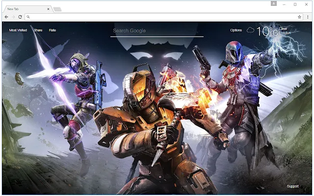 Destiny Wallpaper Hd New Tab Themes Free Addons