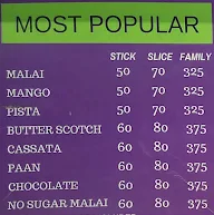 Bombay Kulfis menu 2