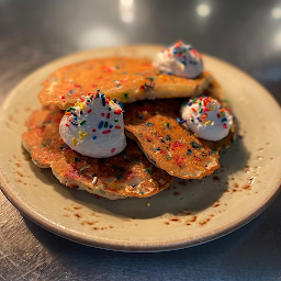 Birthday Cake Pancakes