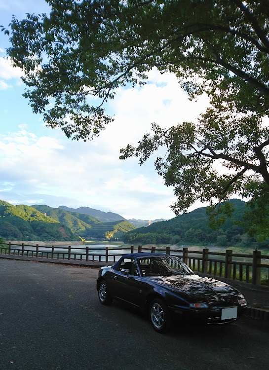 ロードスターのコロナに要注意・油木ダム・車検後のドライブに関するカスタム事例の投稿画像2枚目