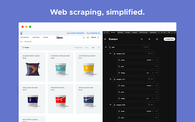 Screpto - Web Scraping Made Simple