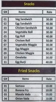 Queens Food Corner menu 3