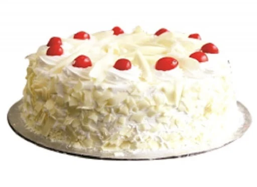 White Forest Cake Eggless