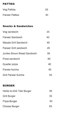 Uncles Pastry Shop menu 1